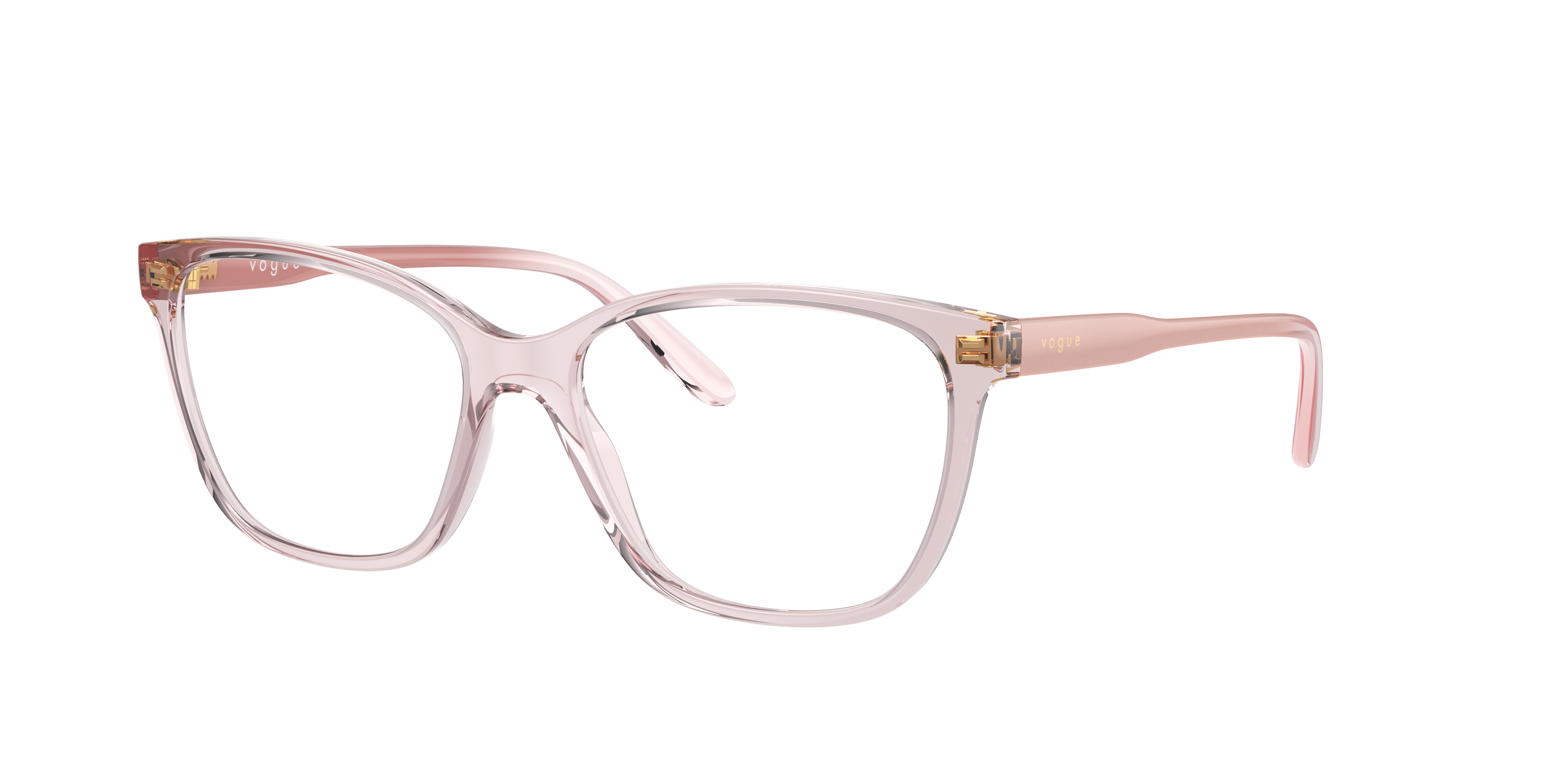 Vogue Eyewear VO5518 Transparent Pink Eyeglasses Free