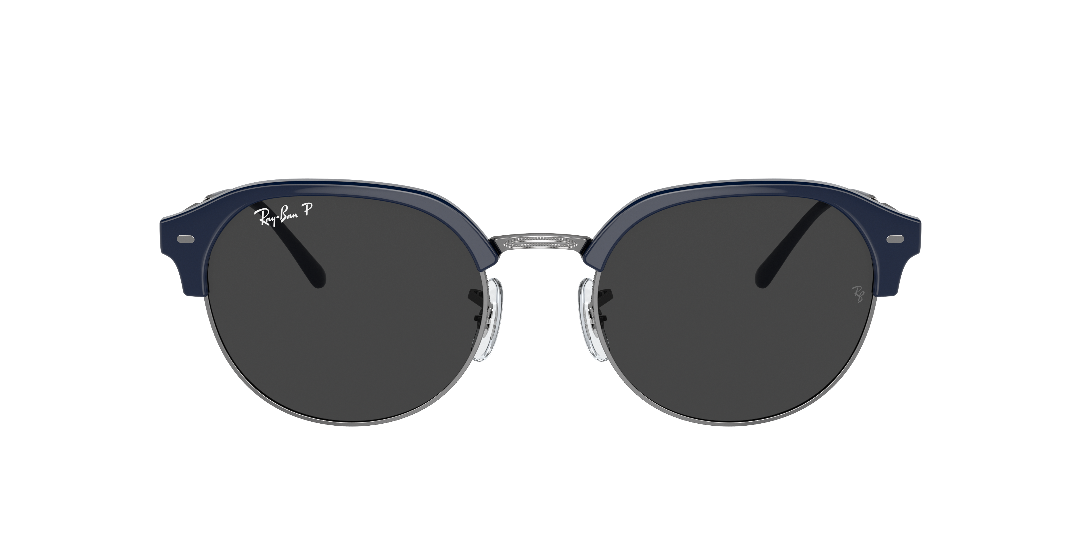 Ray-Ban RB3447 Round Metal Antiqued 50 Dark Grey & Gunmetal Sunglasses |  Sunglass Hut USA