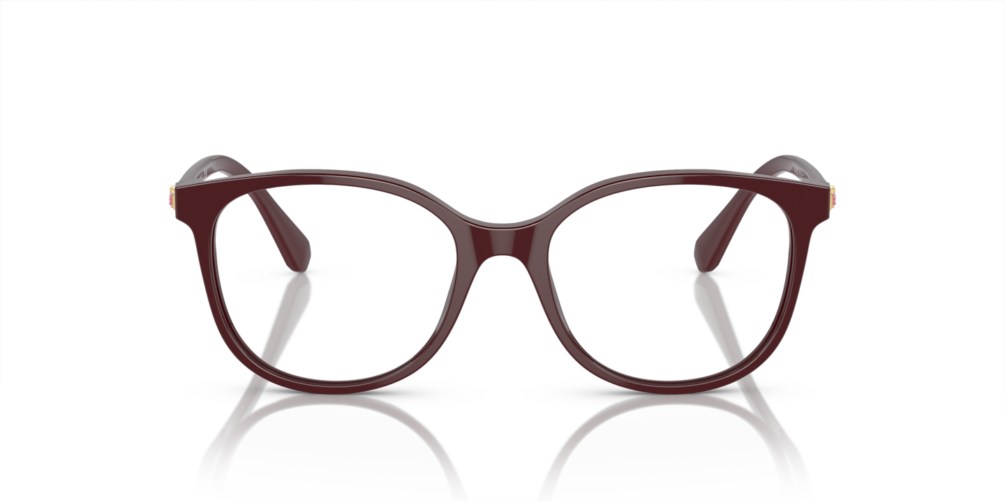 Swarovski Solid Burgundy Eyeglasses Glasses Free Shipping