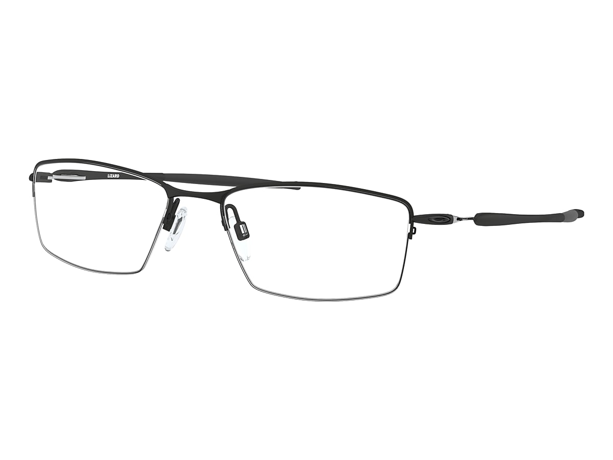 Oakley Satin Black Eyeglasses | Glasses.com® | Free Shipping