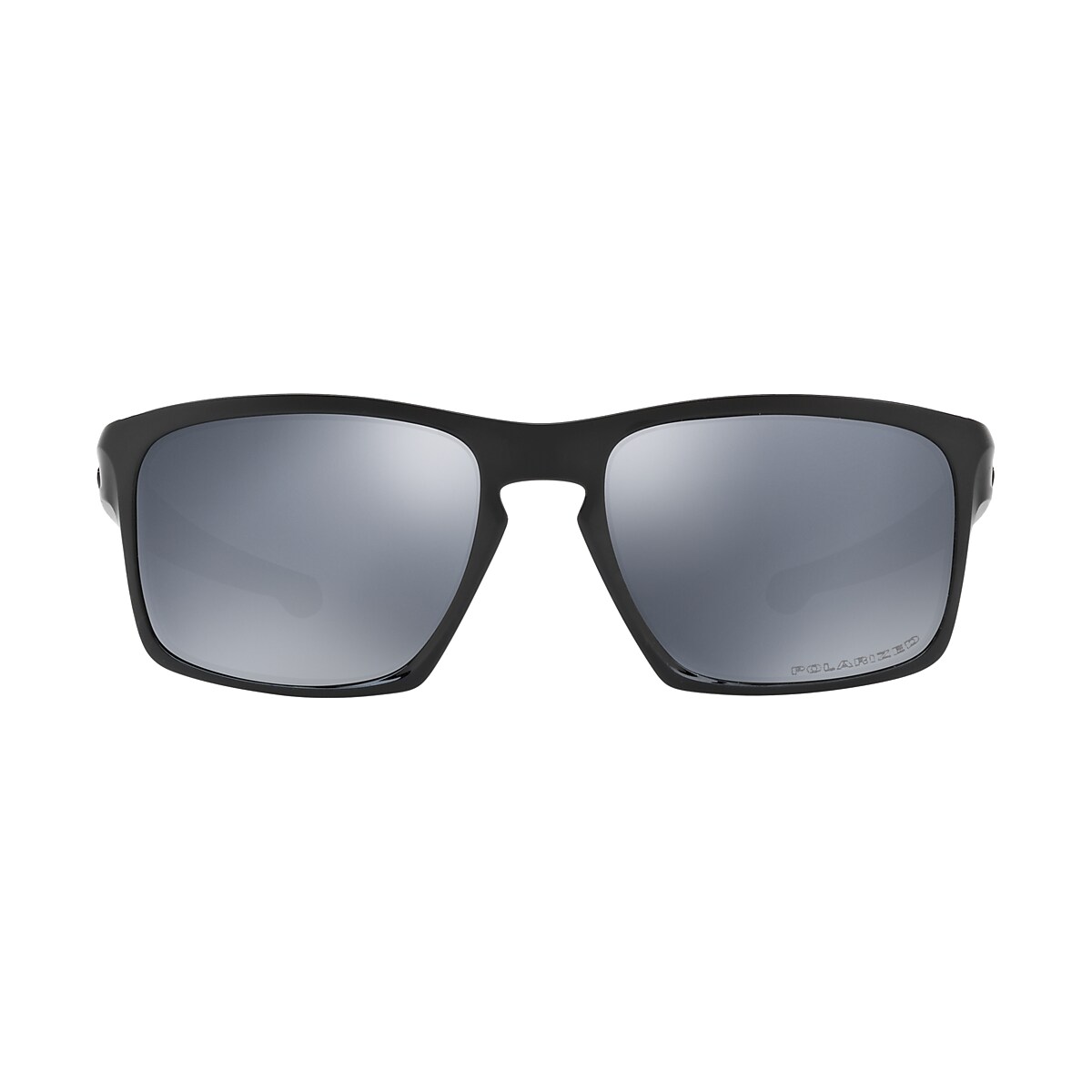 ☆o5-12☆ Oakley Sliver OO9262-04 Square Black Polarized Sunglasses
