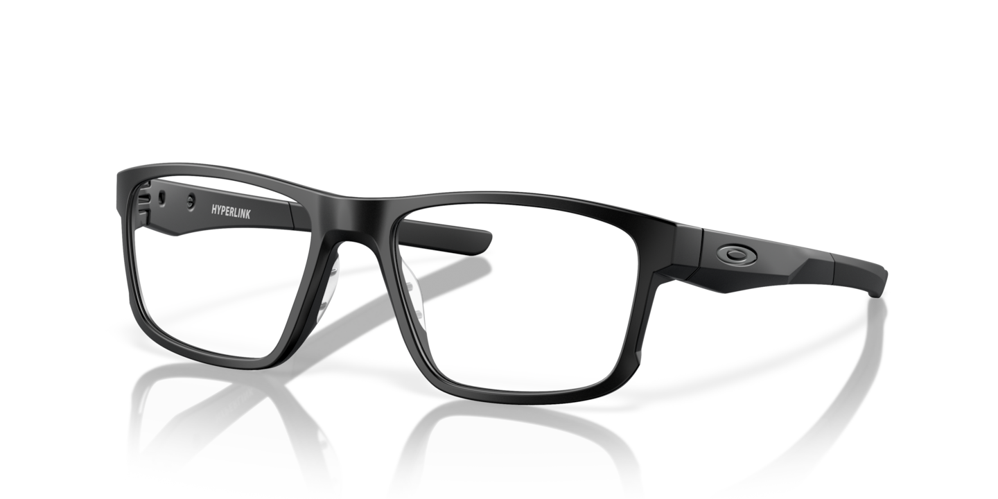 Oakley Satin Black Eyeglasses | Glasses.com® | Free Shipping