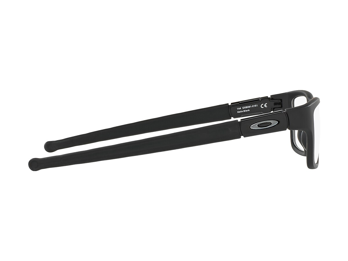 Oakley Satin Black Eyeglasses | Glasses.com® | Free Shipping 