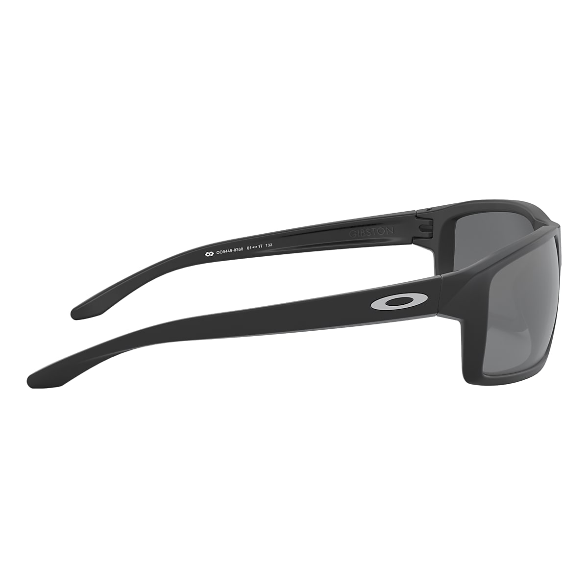 Gibston Prizm Black Polarized Lenses, Matte Black Frame