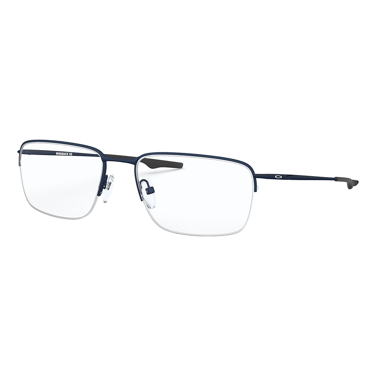 Oakley Matte Dark Navy Eyeglasses | Glasses.com® | Free Shipping