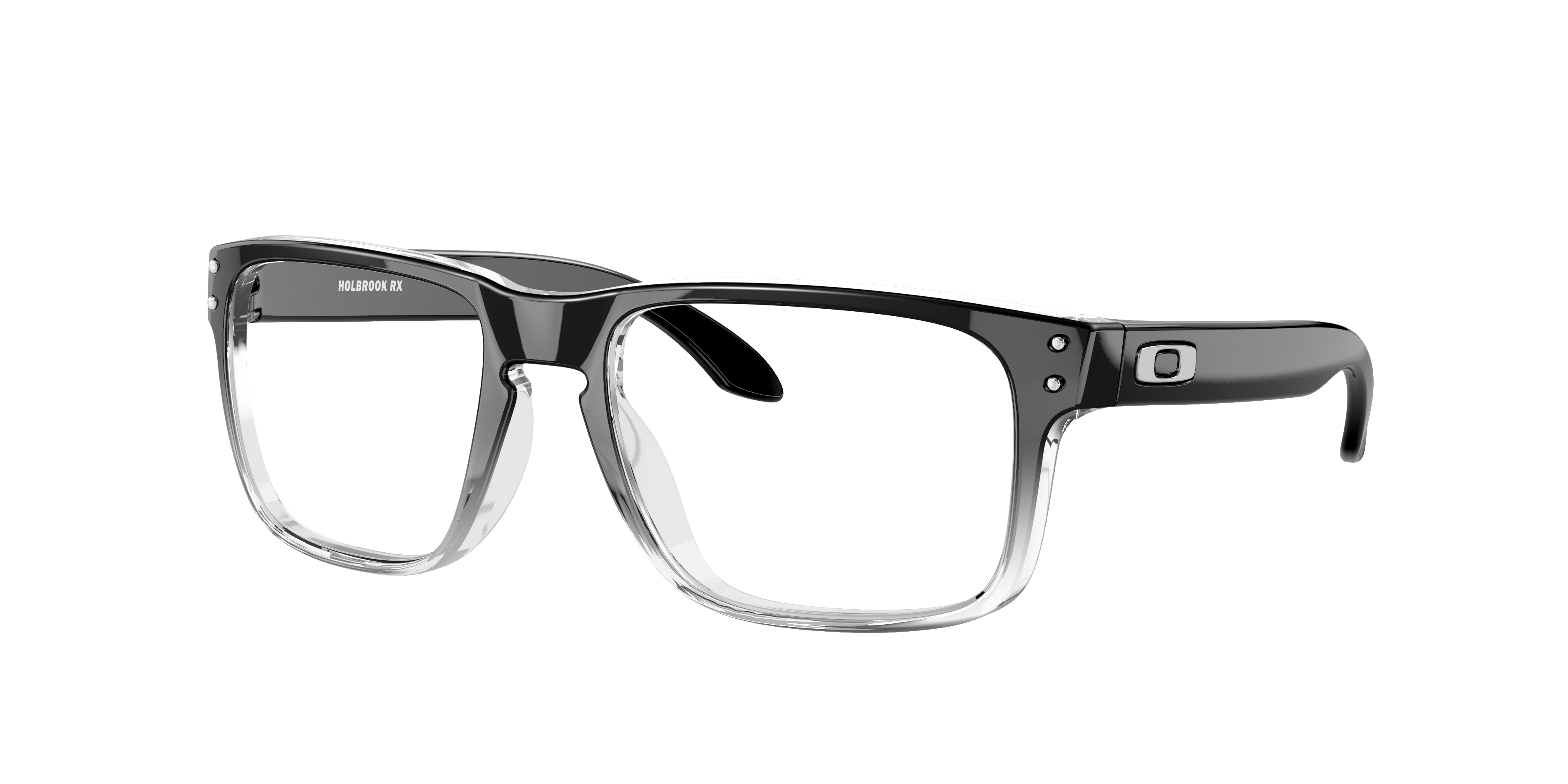 Oakley OX8156 Holbrook™ Polished Black Clear Fade Eyeglasses Glasses