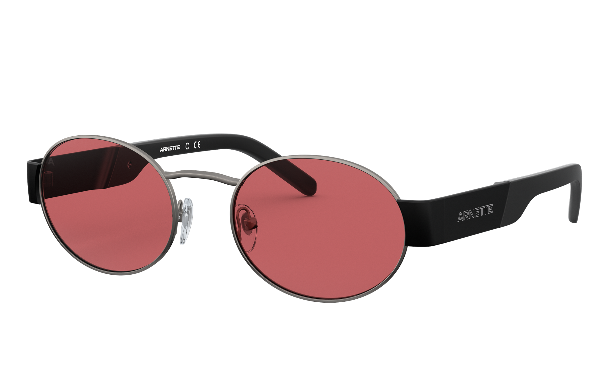 Arnette Unisex An3081 Matte Brushed Gunmetal Size: Large