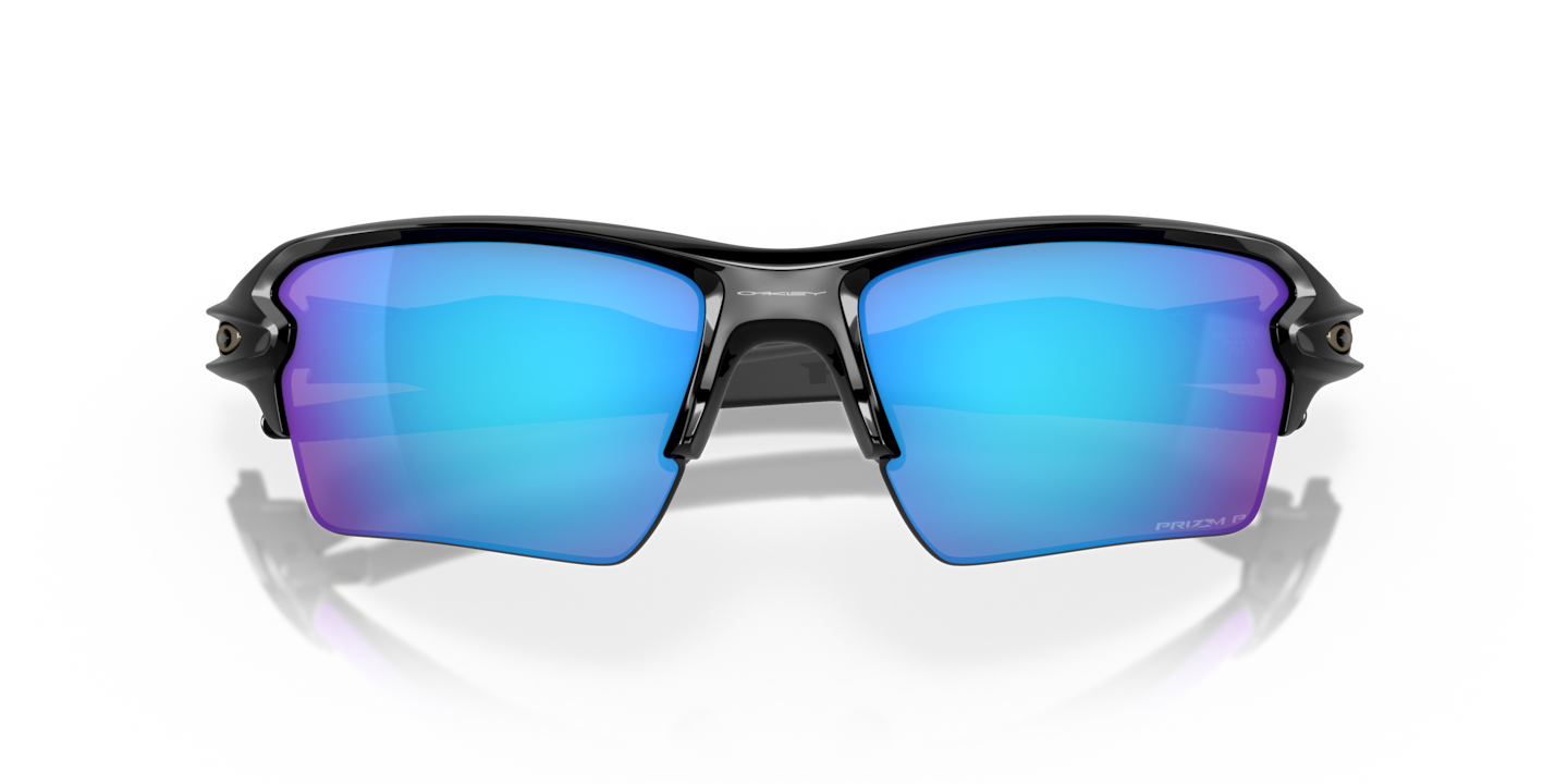 Oakley Flak 2.0 XL Prizm Sapphire Sunglasses - Polished Black