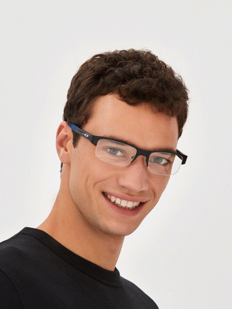 Oakley CROSSLINK 0.5 Black Eyeglasses | Glasses.com® | Free Shipping