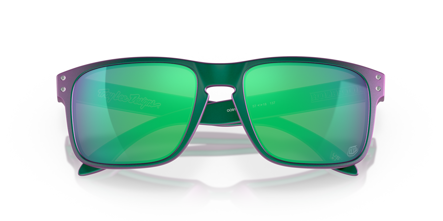 Oakley Troy Lee Designs Matte Purple Green Shift Sunglasses 