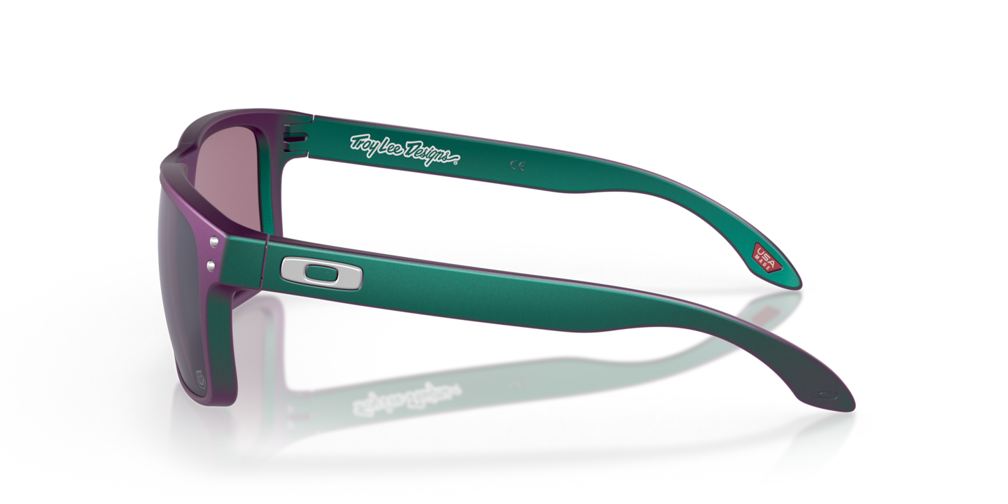 Oakley Troy Lee Designs Matte Purple Green Shift Sunglasses 