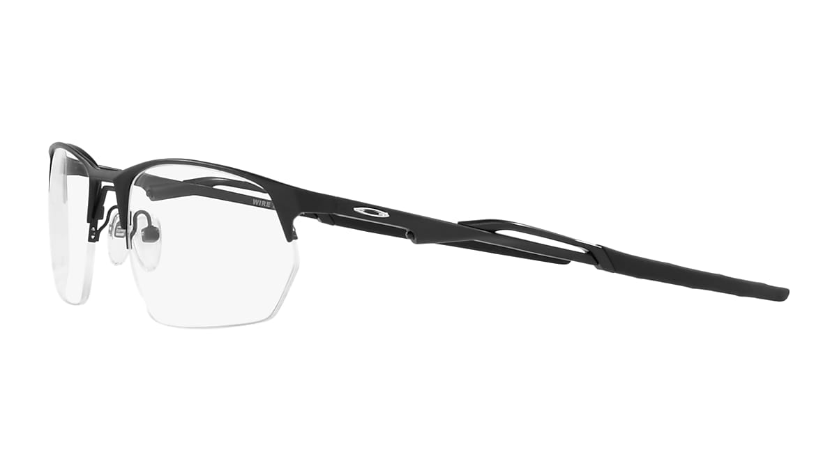 Oakley Satin Black Eyeglasses | Glasses.com® | Free Shipping