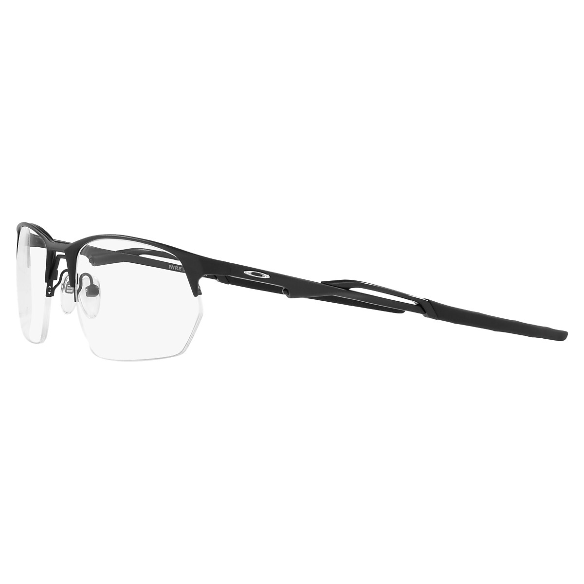 Oakley Satin Black Eyeglasses | Glasses.com® | Free Shipping