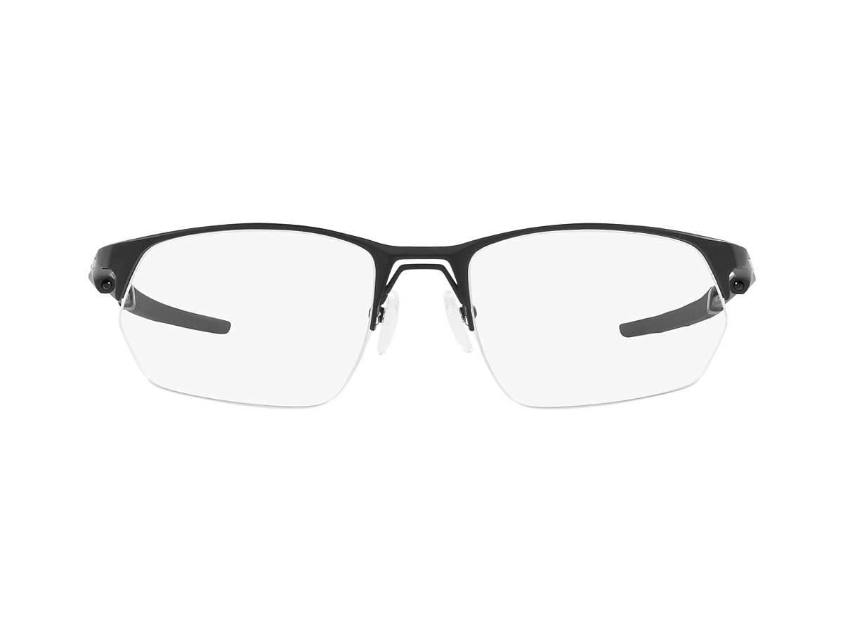 Oakley Satin Black Eyeglasses | Glasses.com® | Free Shipping