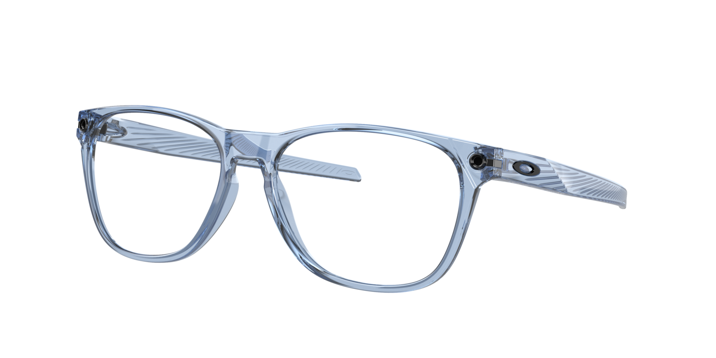 Oakley Transparent Blue Eyeglasses | Glasses.com® | Free Shipping