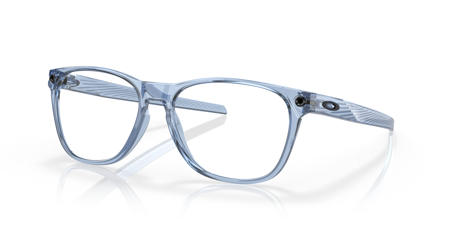 Oakley Transparent Blue Eyeglasses | Glasses.com® | Free Shipping