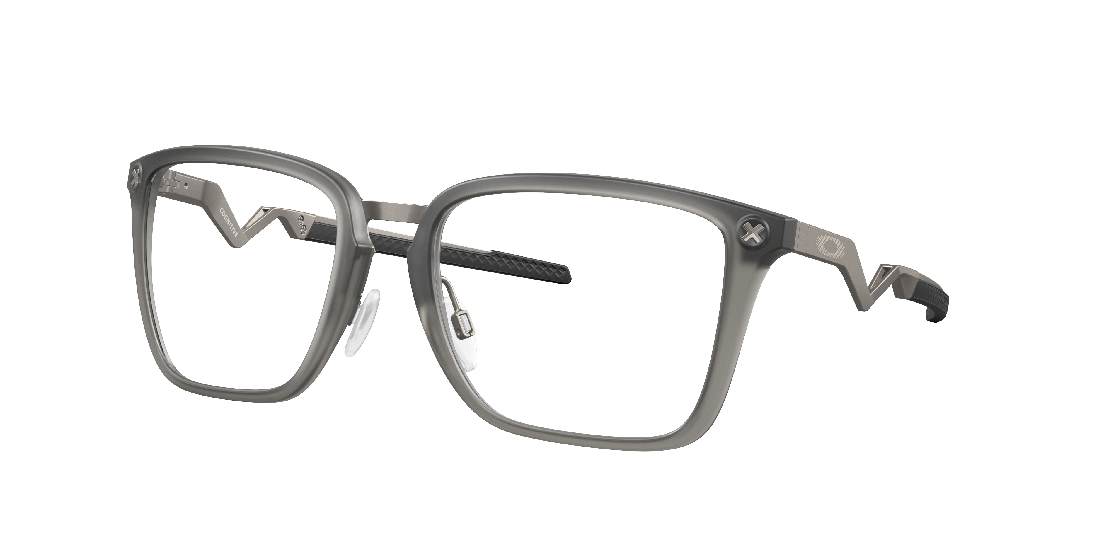 Oakley OX8162 Cognitive Satin Grey Smoke Eyeglasses