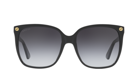 Gucci GG0022S Black Sunglasses | Glasses.com® | Free Shipping