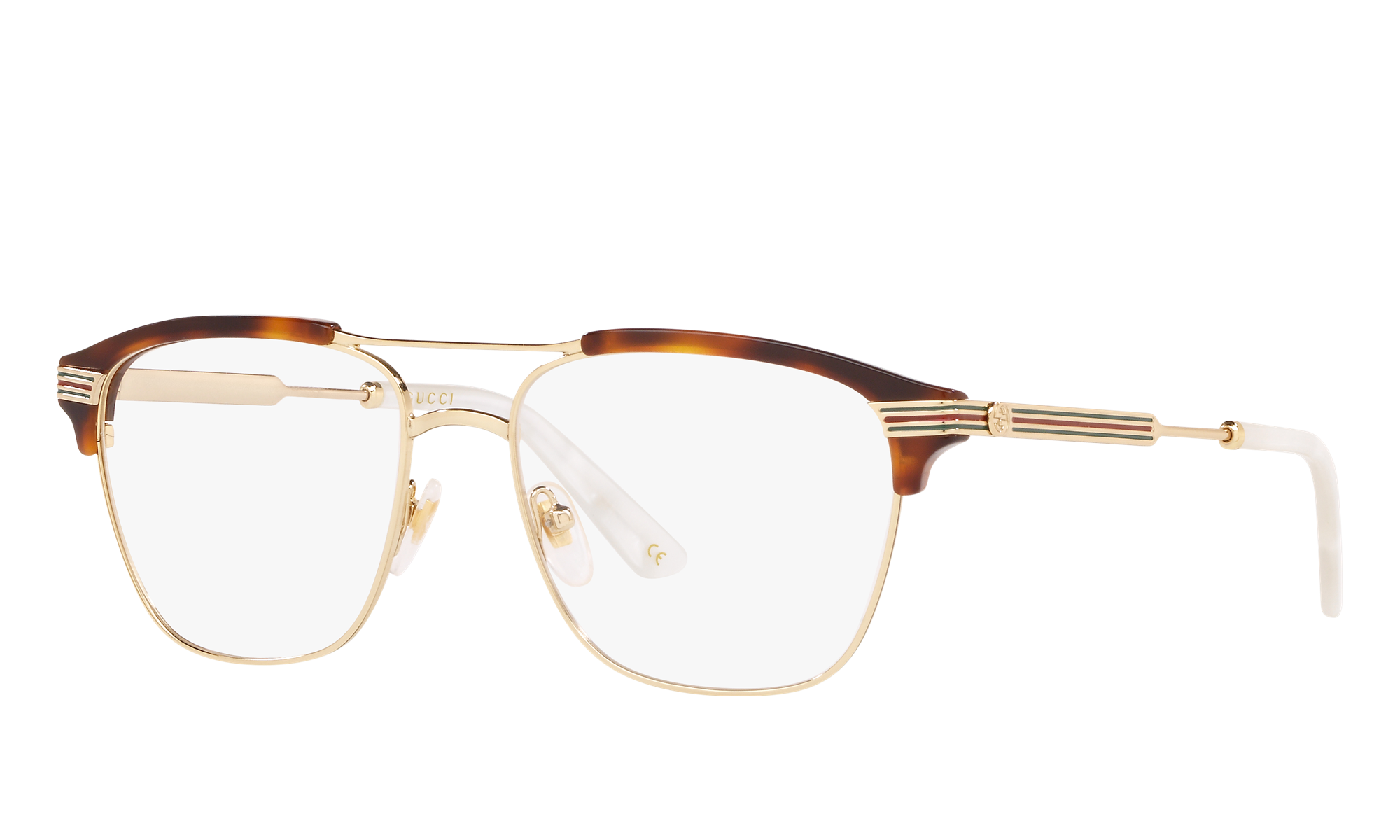 Gucci Gg0241o Tortoise Eyeglasses ® Free Shipping