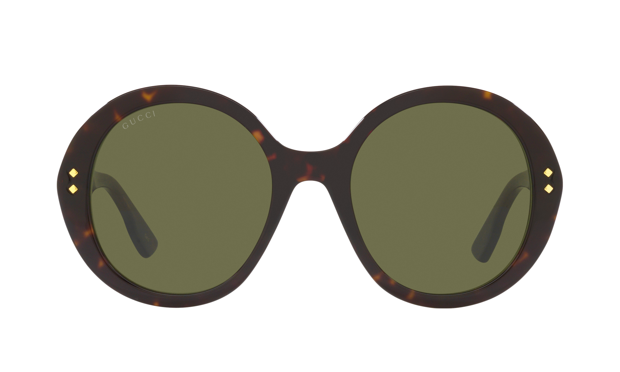 Gucci Round Rhinestone Tortoise Sunglasses - Luxury Helsinki