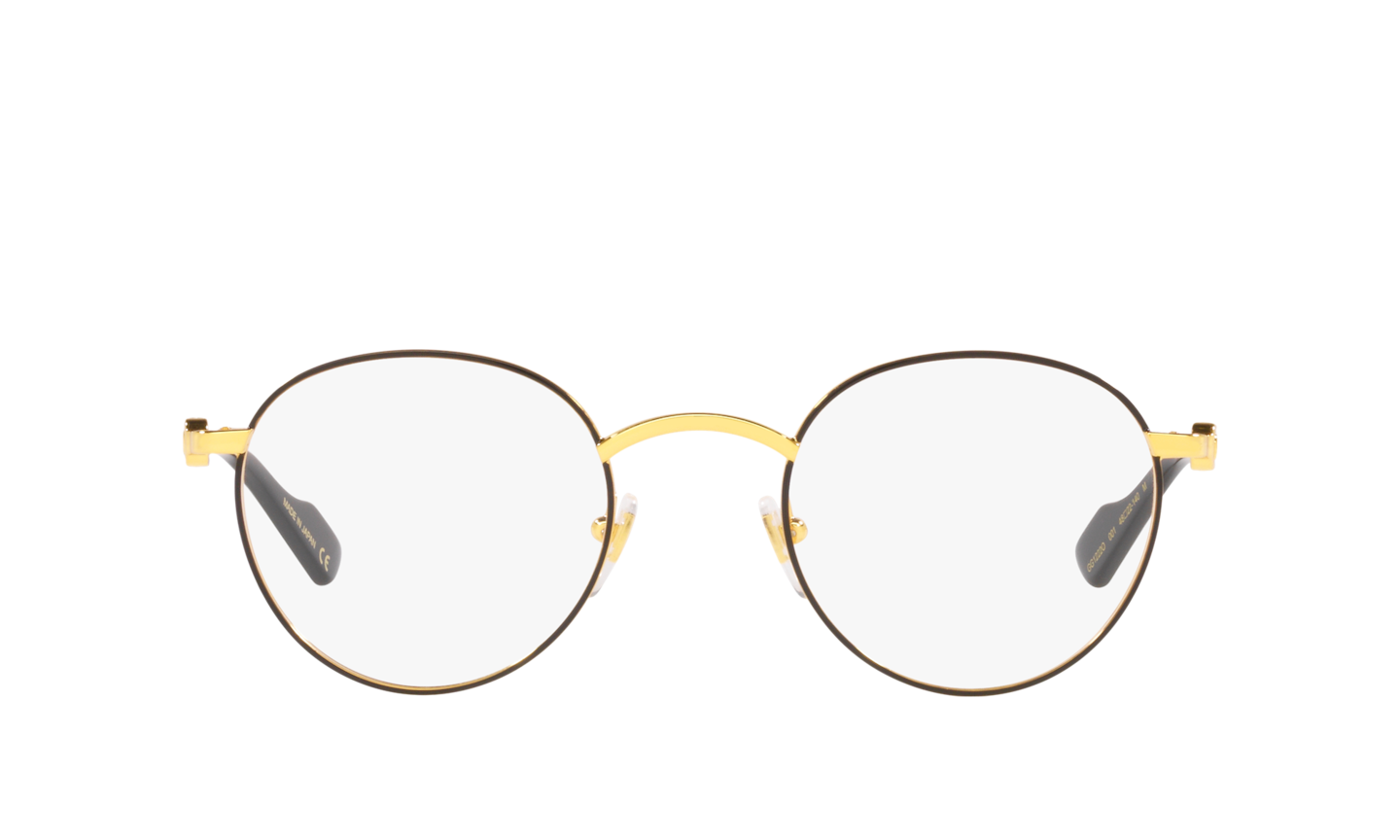 メガネ GUCCI Woman Optical frames Gold GG1222O 003 Eyeglasses Gucci GG1222O | Free Shipping | Glasses.com®