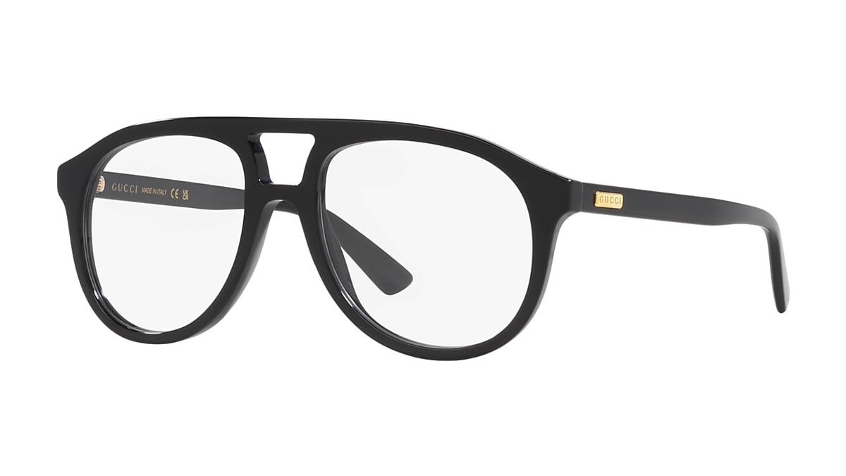 Gucci Black Eyeglasses | Glasses.com® | Free Shipping