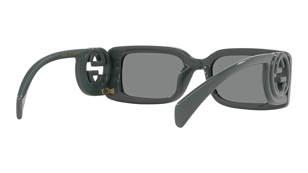 【in】GUCCI サングラスGG3113/F/S Amazon.com: Gucci GG1331S 001 Black/Grey Narrow Rectangular