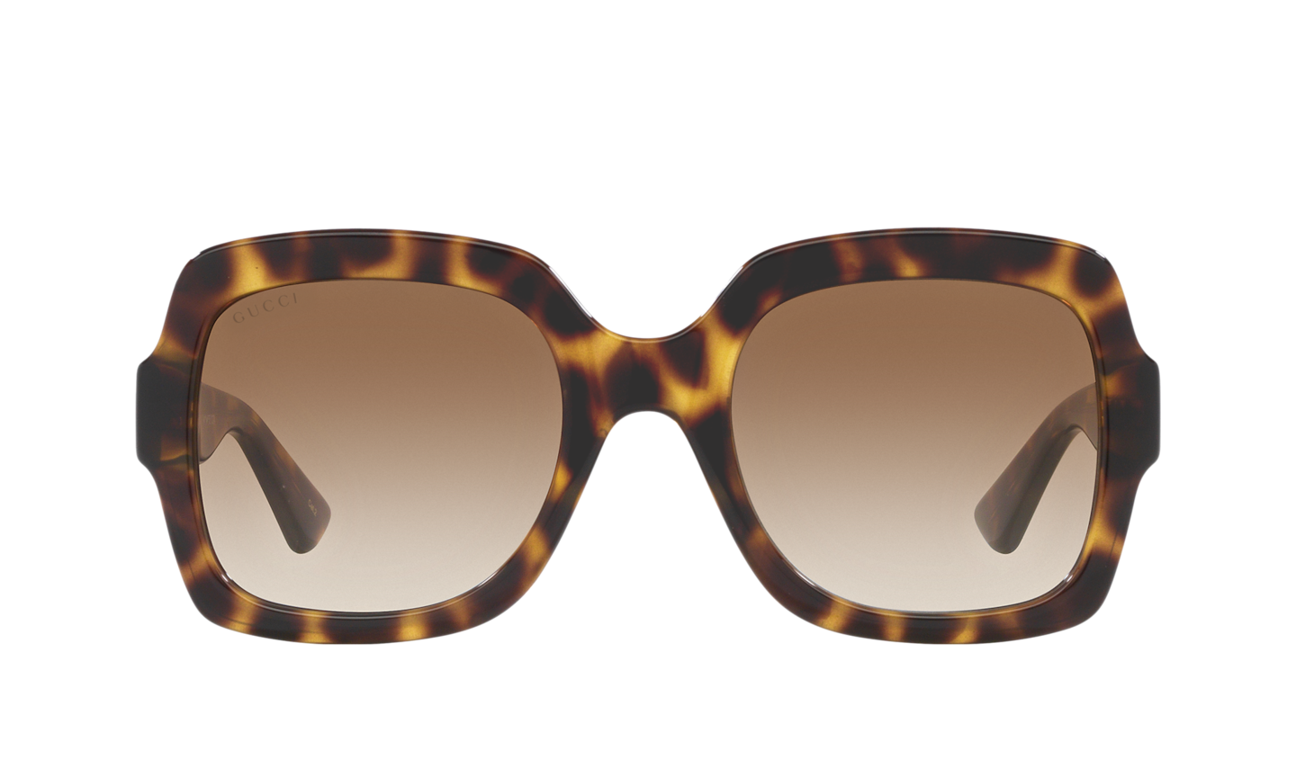 GUCCI サングラス GG1337S Amazon.com: Gucci GG1337S Havana/Brown Shaded 54/22/140