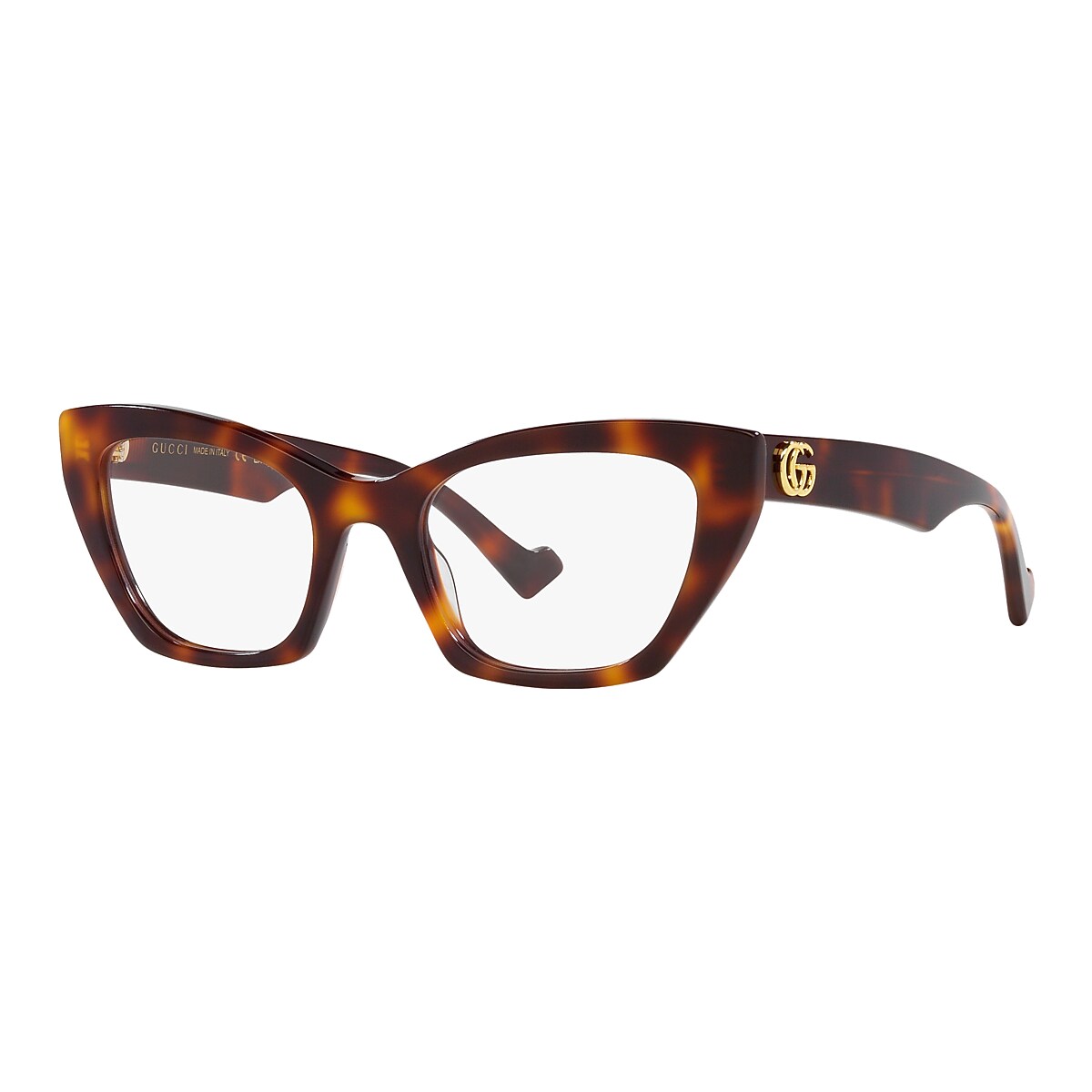 【関税&送料込み】Gucci Gg1334O Linea Emblem Eyeglasses Eyeglasses Gucci GG1334O | Free Shipping | Glasses.com®