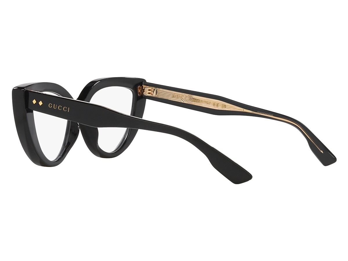 メガネ GUCCI Gucci - GG0030O - 009 black black transpare GG0302O Eyeglasses - Gucci Authorized Retailer | coolframes