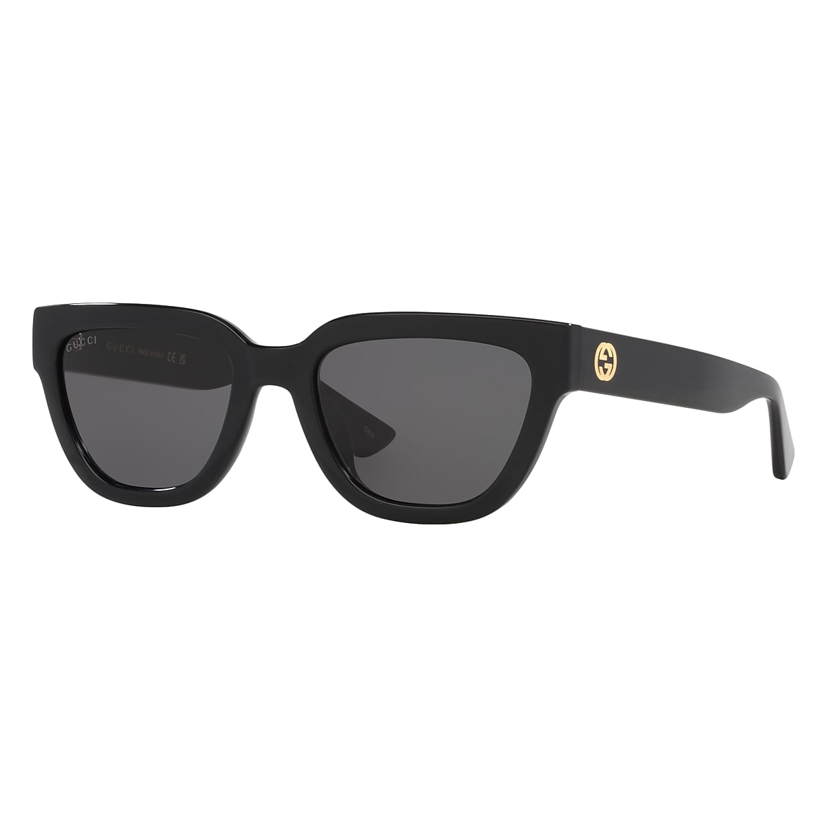 GUCCI キャットアイフレムサンクラス GG1578S 001 NEW GG1578S 001 GUCCI BLACK GREY CAT EYE WOMEN GUCCI