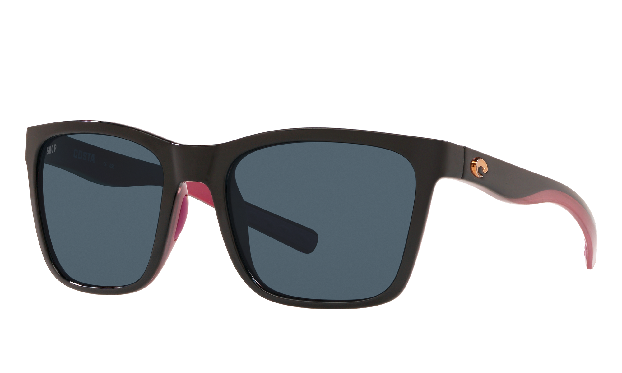 Costa Unisex 6s9037 Shiny Black, Crystal, Fuchsia Size: Extra Large